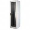 Напольный шкаф 19", 42U, стеклянная дверь, Ш600хВ2065хГ800мм, в разобранном виде, серый TFR-426080-GMMM-GY