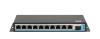 Коммутатор GIGALINK, неуправляемый, 8 PoE (802.3af) порта 10/100Мбит/с до 250 метров cat.6, 2*10/100 GL-SW-F005-08PS