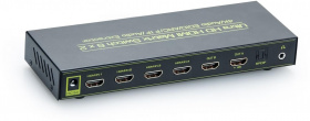Greenconnect Переключатель HDMI 1.4, Matrix +ARC+PIP, 6 к 2 серия Greenline GL-v602