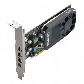 Видеокарта PNY. VGA PNY NVIDIA Quadro P1000, 4 GB GDDR5/128-bit, PCI Express 3.0 x16, DP 1.4x4