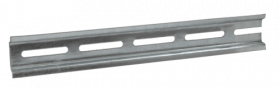 DIN-рейка 200 мм оцинкованная (YDN10-0020) YDN10-0020