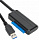 Кабель-адаптер USB3.0 ---SATA III 2.5/3,5"+SSD, правый угол, VCOM <CU817> CU817