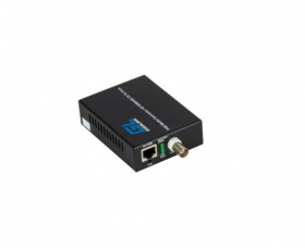 Медиаконвертеры GIGALINK UTP-BNC, 10/100Мбит/c, PoE, 2 шт, в комплекте блок питания 52V 1.25A GL-MC-UTPF-BNC-2