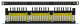 Коммутационная панель NIKOMAX 19", 0,5U, 24 порта, Кат.6 (Класс E), 250МГц, RJ45/8P8C, 110/KRONE, T5