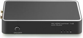 Разветвитель HDMI 2.0  1x2 Greenline, 4K 60Hz / 1080p 120Hz, RCA Stereo, SPDIF, GL-v102AU Greenconnect. Разветвитель HDMI 2.0  1x2 Greenline, 4K 60Hz / 1080p 120Hz, RCA Stereo, SPDIF, GL-v102AU GL-v102AU