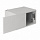 Настенный антивандальный шкаф пенального типа, 7U, Ш520хВ320хГ400мм, OEM, серый EC-WP-075240-GY