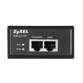 Адаптер ZyXEL. ZYXEL PoE12-HP 802.3at PoE Injector