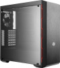 Корпус без блока питания Cooler Master. Cooler Master MasterBox MB600L w/o ODD, 2xUSB3.0, 1x120Fan, w/o PSU, ATX, Black, w/Red Trims MCB-B600L-KANN-S00
