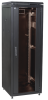 ITK Шкаф сетевой 19" LINEA N 47U 600х800 мм стеклянная передняя дверь, задняя металлическая черный LN05-47U68-GM