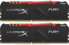 Память оперативная Kingston. Kingston 16GB 3000MHz DDR4 CL15 DIMM (Kit of 2) HyperX FURY RGB HX430C15FB3AK2/16