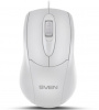 Мышь SVEN RX-110 USB белая (2+1кл. 1000DPI, цвет. картон, каб. 1,5м) Sven. Мышь SVEN RX-110 USB белая (2+1кл. 1000DPI, цвет. картон, каб. 1,5м) SV-016685