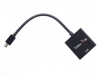 Кабель-переходник Mini DisplayPort (M) -> HDMI (F), 4K@60Hz, Telecom (TA6056) VCOM. Кабель-переходник Mini DisplayPort (M) -> HDMI (F), 4K@60Hz, Telecom (TA6056) TA6056