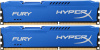 Память оперативная Kingston. Kingston 8GB 1333MHz DDR3 CL9 DIMM (Kit of 2) HyperX FURY Blue Series HX313C9FK2/8