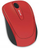 Мышь Microsoft. Microsoft Wireless Mobile Mouse 3500 Flame Red Gloss (1000dpi, BlueTrack™, FM, 3btn+Roll, 1xAA, nanoreceiver ) Retail GMF-00293