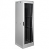 Напольный шкаф 19", 24U, стеклянная дверь, Ш600хВ1280хГ600мм, в разобранном виде, серый TFL-246060-GMMM-GY