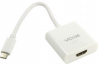 Кабель-адаптер USB 3.1 Type-Cm --> HDMI A(f)  , 10Gbps , 0,15m VCOM <CU423> CU423