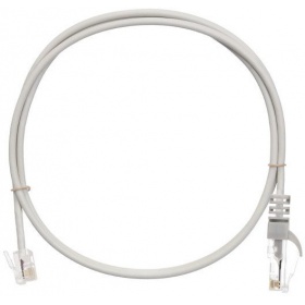Шнур телефонный NIKOMAX U/UTP 2 пары, Кат.3 (Класс C), 16МГц, RJ12/6P6C-RJ45/8P8C, Direct, колпачок  NMC-PC2UC25T-030-GY