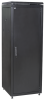ITK Шкаф сетевой 19" LINEA N 42U 600х800 мм металлическая передняя дверь черный LN05-42U68-M