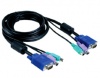 Набор кабелей для DKVM 2хPS/2 + монитор 3м DKVM-CB3