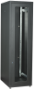 ITK Шкаф LINEA E 42U 600х600мм двери 2шт стек. и метал. сер. LE35-42U66-GM