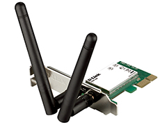 Беспроводной 802.11n адаптер PCI Express, до 300 Мбит/с DWA-548/B1B