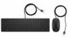 Клавиатура+мышь HP. HP PAV WiredCombo Keyboard 400 4CE97AA#ACB