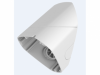 Настенный наклонный кронштейн, белый, для DS-2CD63xx камер, алюминий, 161×156×165.5мм DS-1281ZJ-DM25-B