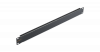 Панель-заглушка NIKOMAX 19", 1U, со щеточным кабельным вводом, металлическая, черная NMC-OK-BRSH-1U-BK