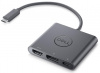 Адаптер - USB-C/HDMI/DP с функцией зарядки Dell. Dell Adapter USB-C/HDMI/DP w Power Delivery 470-AEGY