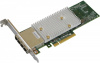 Контроллер жестких дисков Adaptec. Microsemi Adaptec HBA 1100-16e Single, 16 external ports, PCIe Gen3,x8,,,,FlexConfig, 2293600-R