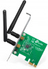 Адаптер Wi-Fi TP-Link. 300Mbps Wireless N PCI Express Adapter, Atheros, 2T2R, 2.4GHz, 802.11n/g/b, 2 detachable antennas TL-WN881ND