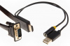 Кабель-переходник HDMI+audio+USB --> VGA_M/M 1,8м Telecom <TA675-1.8M> VCOM. Кабель-переходник HDMI+audio+USB --> VGA_M/M 1,8м Telecom <TA675-1.8M> TA675-1.8M
