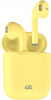 Наушники GAL. Наушники беспроводные GAL TW-3500, цвет желтый матовый TW-3500 yellow