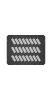 Заглушка проема вентиляторного блока, перфорированная, 490х 380х1мм, черная TLK-BLNK-FAN-P-BK