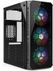 корпус для ПК без БП Hiper. CASE HIPER HG-C103RGB EREBOS (ATX, SPCC0.5, USB 3.0+USB2.0, Front 3x120mm RGB Fan, Black) HG-C103RGB