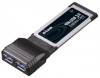 Адаптер с 2 портами USB 3.0 для шины ExpressCard DUB-1320/A1A