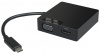 Док-станция Lenovo. Lenovo USB-C Travel Hub adapter for ethernet connection and VGA display 4X90M60789