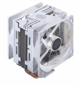 Кулер для корпуса 1 Ватт Cooler Master. Cooler Master CPU Cooler Hyper 212 LED Turbo White Edition, 600 - 1600 RPM, 180W, Full Socket Support