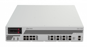 Сервисный маршрутизатор ESR-1700, 4х combo 10/100/1000BASE-T/1000Base-X,
8х 10GBASE-R SFP+, 2x USB 
