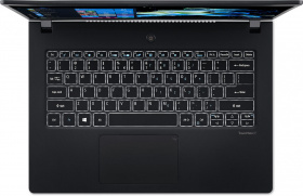 Ноутбук Acer. Acer TravelMate P6 TMP614-51T-G2-786Q  14"(1920x1080 (матовый) IPS)/Touch/Intel Core i7 10510U(1.8Ghz)/16384Mb/1024SSDGb/noDVD/Int:Intel HD/Cam/BT/WiFi/war 3y/1.1kg/Black/W10Pro