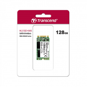 Твердотельный накопитель Transcend. Transcend 128GB M.2 SSD MTS 430 series (22x42mm) with DRAM cache R/W 560/500 MB/s