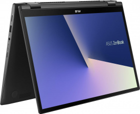 Ноутбук ASUS. ASUS UX463FA-AI043T flip Touch +stylus+bag+cable XMAS 14"(1920x1080 IPS)/Touch/Intel Core i5 10210U(1.6Ghz)/8192Mb/256SSDGb/noDVD/Int:Intel UHD Graphics 620/Cam/BT/WiFi/war 1y/1.4kg/Gun Grey/W10 + ScreenPad