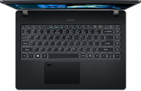 Ноутбук Acer. Acer TravelMate P2 TMP214-52-581J 14"(1920x1080 (матовый) IPS)/Intel Core i5 10210U(1.6Ghz)/8192Mb/512SSDGb/noDVD/Int:Intel HD/Cam/BT/WiFi/war 3y/1.6kg/Black/W10Pro + Fingerprint reader
