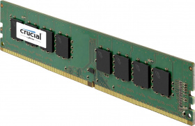 Память оперативная Crucial. Crucial 4GB DDR4 2666 MT/s (PC4-21300) CL19 SR x8 Unbuffered DIMM 288pin