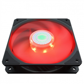 Кулер для корпуса 1 Ватт Cooler Master. Cooler Master Case Cooler SickleFlow 120 Red LED fan, 4pin