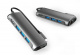 Кабель-адаптер USB3.1 Type-CM-->HDMI 4K*60Hz +3USB3.0+RJ45+TF+SD+PD charging  VCOM <CU463>