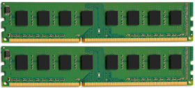 Память оперативная Kingston. Kingston DIMM  16GB 1600MHz DDR3 Non-ECC CL11 DIMM (Kit of 2) KVR16N11K2/16