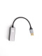 Кабель-переходник USB 3.0 (Am) --> LAN RJ-45 Ethernet 1000 Mbps, Aluminum Shell, VCOM <DU312M>