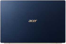 Ноутбук Acer. Acer Swift 5 SF514-54GT-724H  14"(1920x1080 (матовый) IPS)/Touch/Intel Core i7 1065G7(1.3Ghz)/16384Mb/1024SSD+32 OptaneGb/noDVD/Ext:nVidia GeForce MX350(2048Mb)/Cam/BT/WiFi/war 3y/0.99kg/Blue/W10Pro