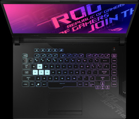 Ноутбук ASUS. ASUS ROG GL512LU-AZ232T +mouse+External Camera 15.6"(1920x1080 (матовый, 240Hz) IPS)/Intel Core i7 10750H(2.6Ghz)/16384Mb/512SSDGb/noDVD/Ext:nVidia GeForce GTX1660Ti(6144Mb)/BT/WiFi/war 1y/2.3kg/Original Black/W10